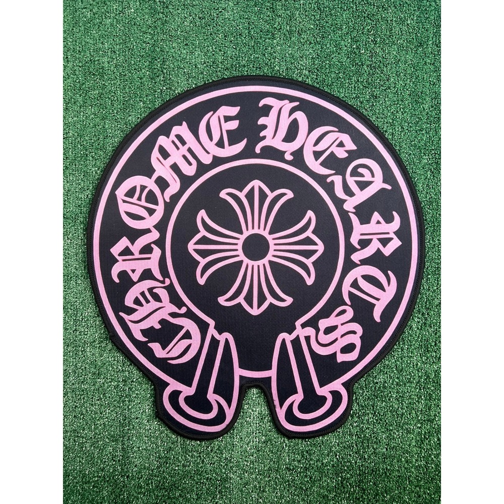 Chrome Hearts CH Purple Rug Non Slip Back